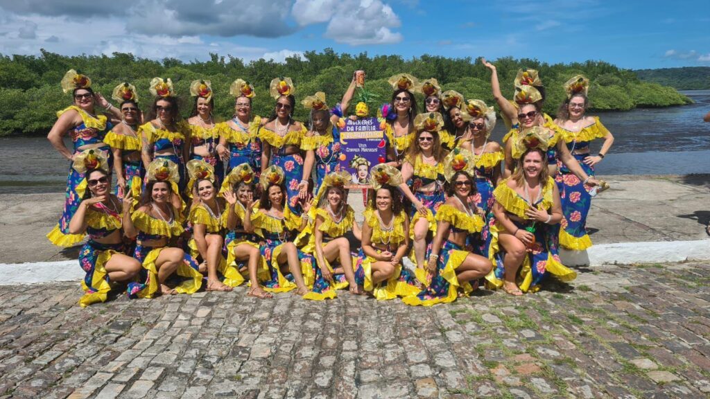 Mulheres Sacramento no Carnaval de Maragogipe